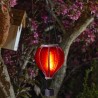 Fiesta Flaming Balloon Solar Powered Hanging Garden Light Decor